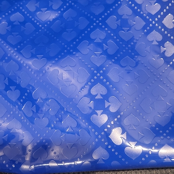 KATE SPADE Emerald Ave Amy Royal Blue Crossbody Patent Leather Bag - Picture 3 of 13